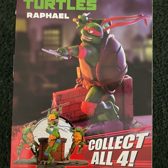 TEENAGE MUTANT NINJA TURTLES RAPHAEL SUPER FIGURE COLLECTION NEW - Picture 3 of 6